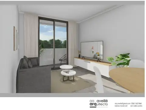 Departamento en Venta de 1 dormitorio