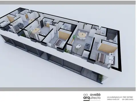 Departamento en Venta con 1 cocheras