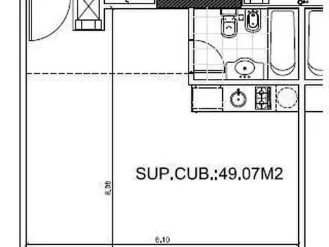 Oficina en Alquiler con 1 cochera