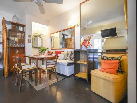 Departamento 2 ambientes con 2 baños