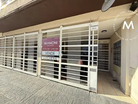 Cochera cubierta en venta -  Villa Ballester - financiacion hasta el 50%.