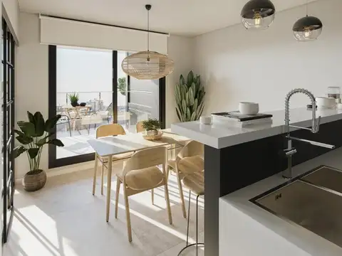 Departamento 3 ambientes con 2 baños