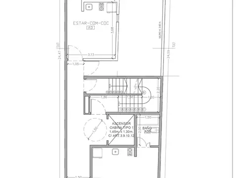 Departamento en Venta de 2 ambientes