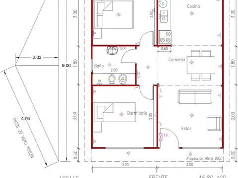 Casa en Venta de 2 dormitorios