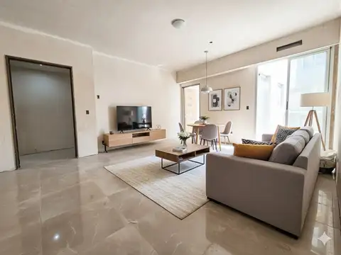 Depto 2 amb. C/patio - Mataderos