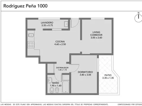Depto Tipo Casa en Venta de 2 ambientes