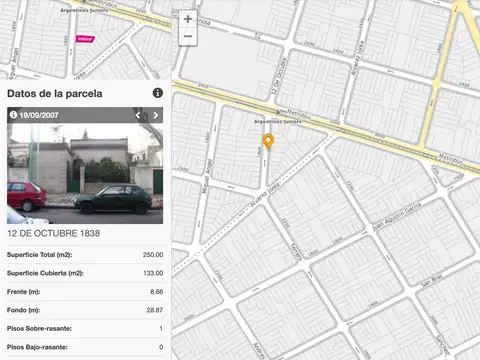 Terreno en Venta en Paternal, USD 350.000