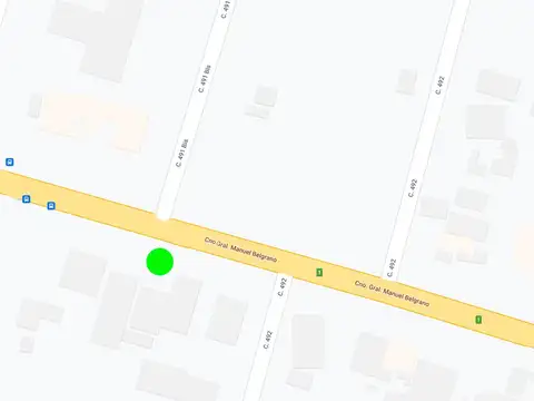 Camino General Belgrano e/ 491 y 492