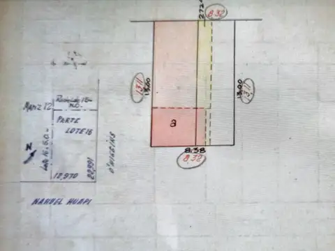 Terreno en Venta en Belgrano, USD 550.000