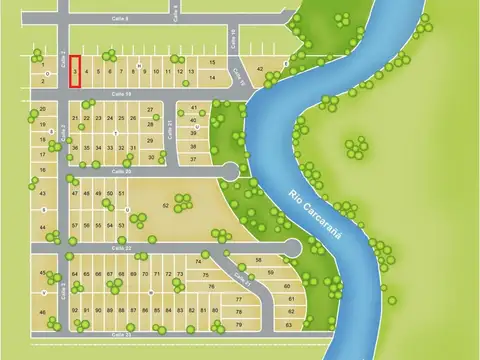 Terreno en Venta 18  mts Frente