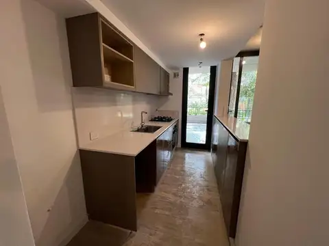 Departamento 2 ambientes con 2 baños