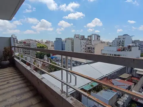Departamento 3 ambientes con balcon y vista abierta