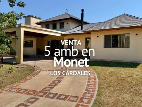 VENTA CASA 5 AMBIENTES, MONET, LOS CARDALES
