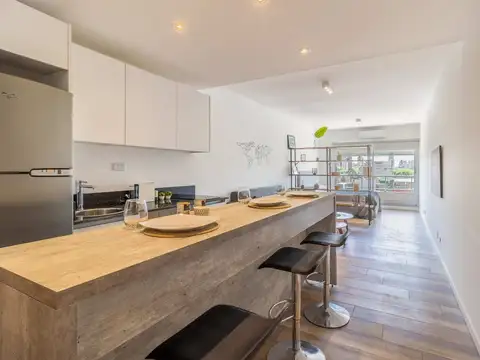 Departamento Monoambiente con 1 baño