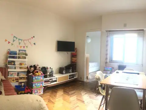 Departamento 2 ambientes con 1 baño