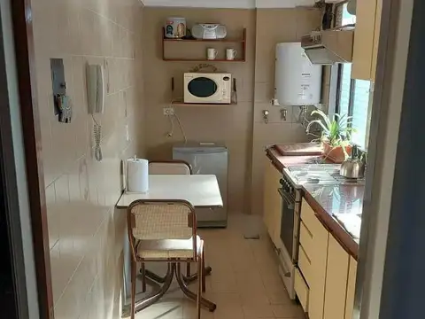 Departamento 2 ambientes con 1 baño