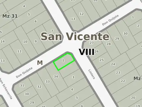 Terreno en venta - 200Mts2 - Alejandro Korn, San Vicente