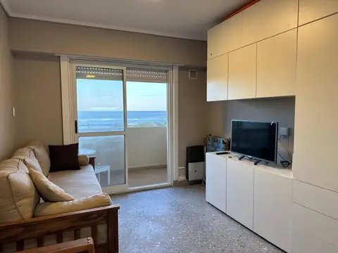 Departamento monoambiente frente al mar en Villa Gesell