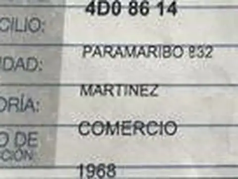 Casa en Venta en Martinez, USD 270.000