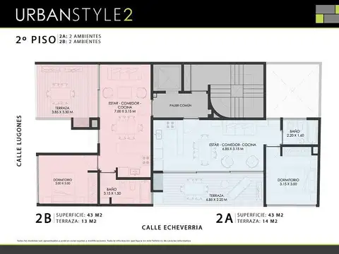 Departamento en Venta de 1 dormitorio