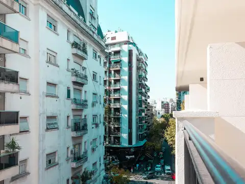 MONOAMBIENTE en Recoleta.c/COCHERA y AMENITIES.