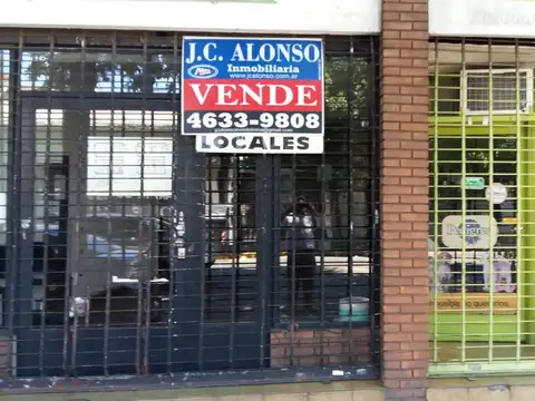 Dos locales sobre lote propio. Sup total: 142 mts