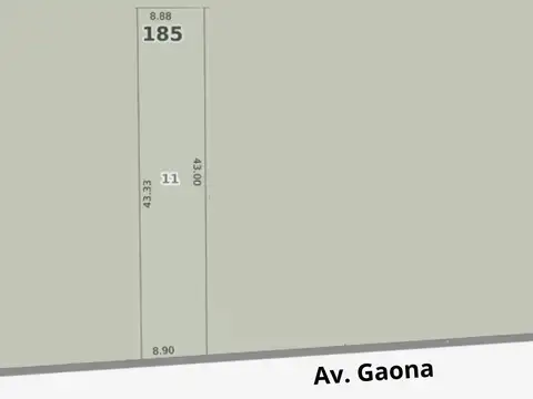 Avenida Gaona 100