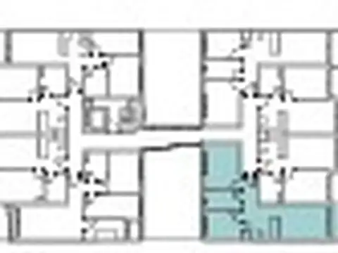 Depto Tipo Casa 3 ambientes con 1 baño