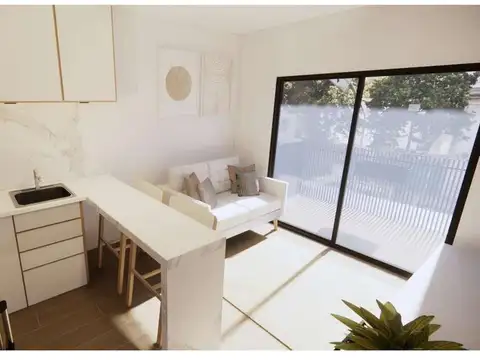 Departamento Monoambiente con 1 baño