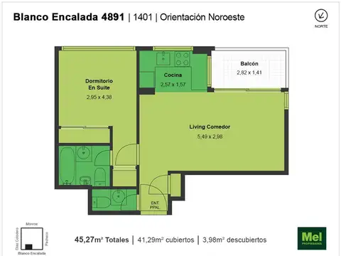 Blanco Encalada 4800, Piso 14