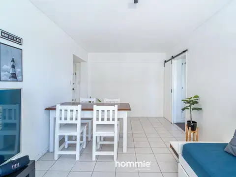 Departamento 2 ambientes con 1 baño