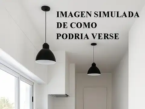 Departamento 3 ambientes con 2 baños