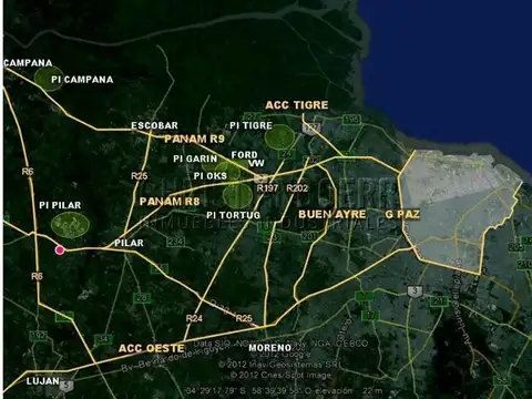 10 HAS ZONA PANAMERICANA PILAR KM 64 - IDEAL INDUSTRIA O CEN