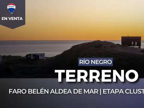 EN VENTA | LOTE EN FARO BELÉN ALDEA DE MAR