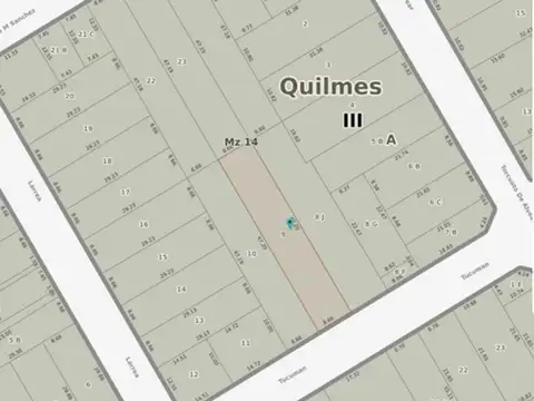 Lote En Venta En Quilmes Oeste Centro