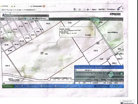 Santa Coloma, Partido de Exaltación de la Cruz