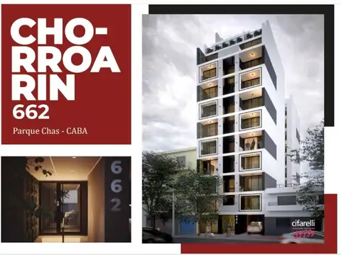 VENTA 2 AMBIENTES Chorroarin 662 P.Chas A EST.8ºP