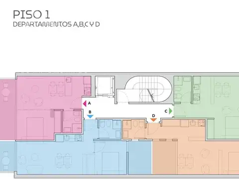 Departamento en Venta con 1 cocheras