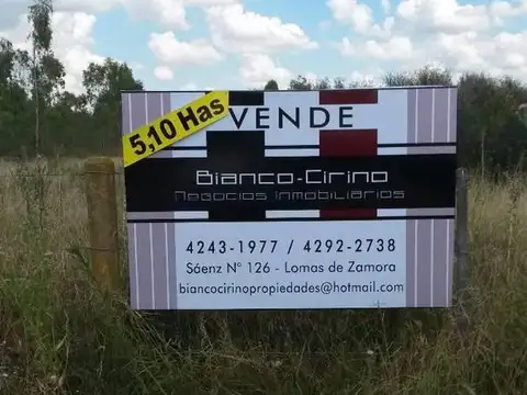 Excelente Fracción 5 has, en Guernica (Pte. Perón)