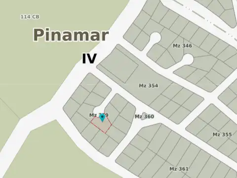 Terreno en Venta en Carilo, USD 239.800