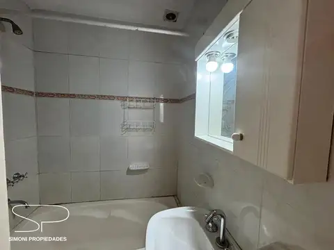 Departamento 2 ambientes con 1 baño