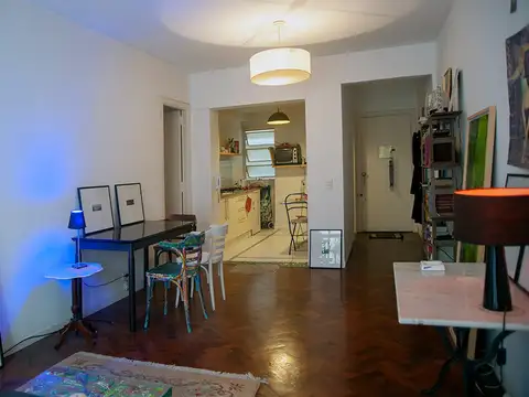 VENTA 2 AMBIENTES AMOBLADO