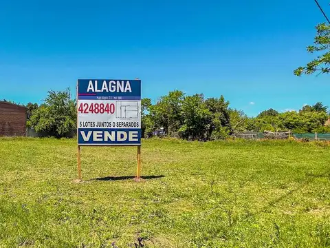 Terreno en Venta 11  mts Frente