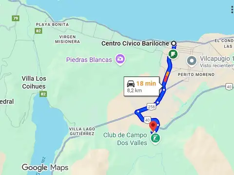 Terreno en Venta en San Carlos De Bariloche, USD 24.000