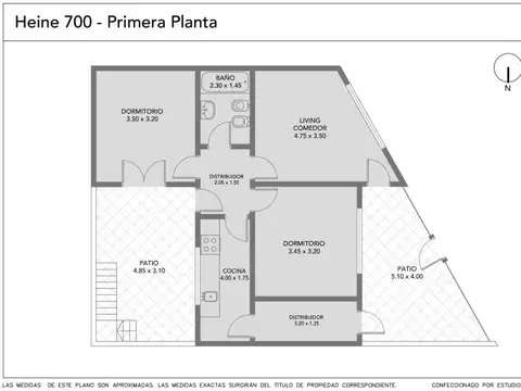 Heine al 700 , Piso 0