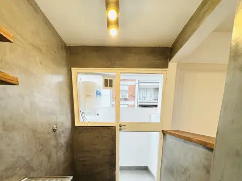 Departamento 2 ambientes con 1 baño