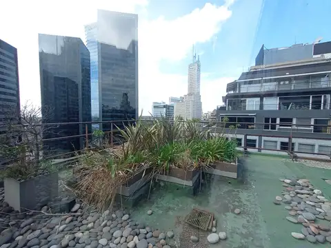 Alem al 900 Piso 12 Oficinas directorio amoblado con Terraza Privada