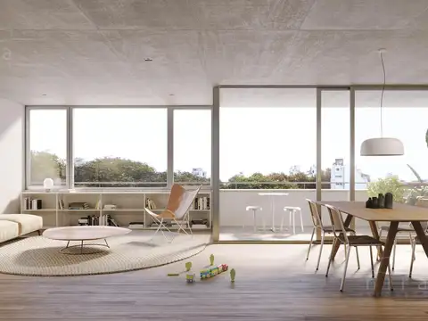 Chacarita 3 amb con amplio balcón y vista abierta Newbery 3710 - Palta Desarrollos y Cottet-Iachetti