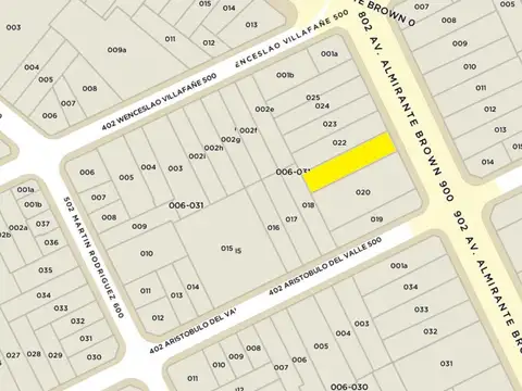 Terreno en Venta de 760,0 m2