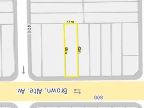 Avenida Almirante Brown 800